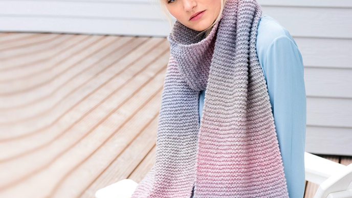 XXL-Schal selber stricken