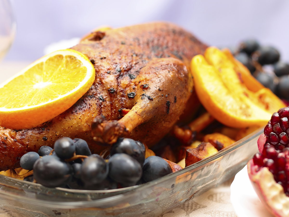 Gänsebraten mit Beeren - Rezept finden Sie bei uns