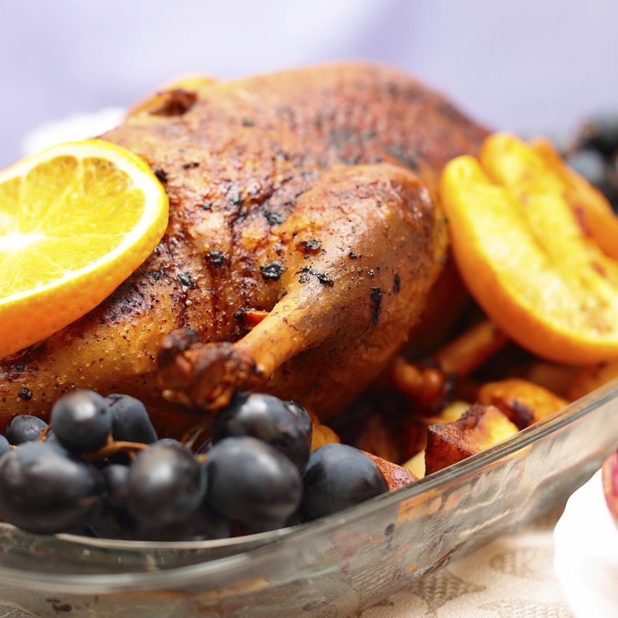 Gänsebraten mit Beeren - Rezept finden Sie bei uns