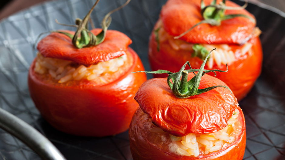Gefüllte Grill-Tomaten 