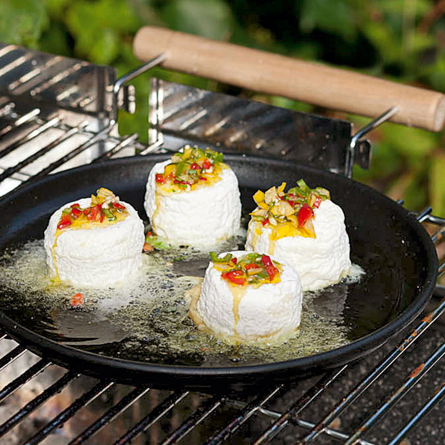 Gegrillter Ziegenkäse - So gelingen Ihnen ganz einfach leckere vegetarische Grill-Rezepte
