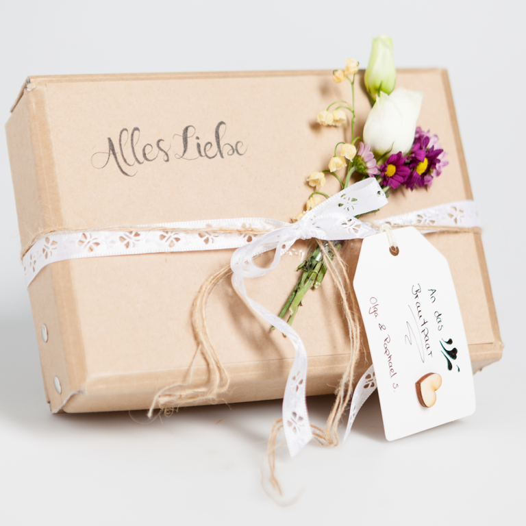 Geldgeschenk Mobile verpackt