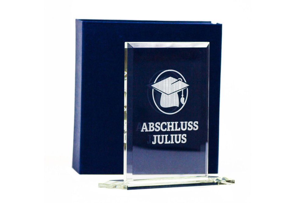 Glas Trophäe