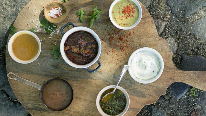 Sechs köstliche Grillsaucen 