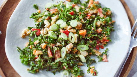 Grünkohl-Paprika-Salat