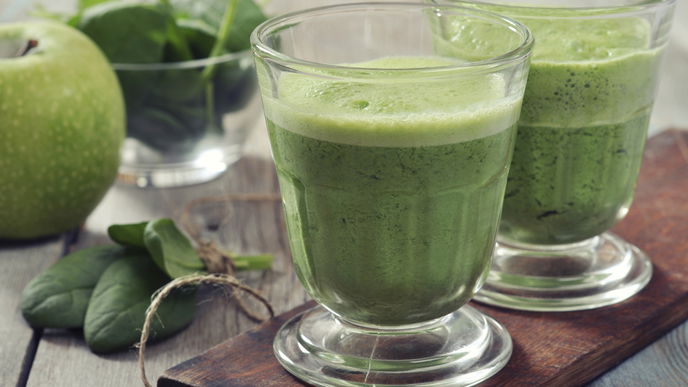 Grüner Refresher Shake 