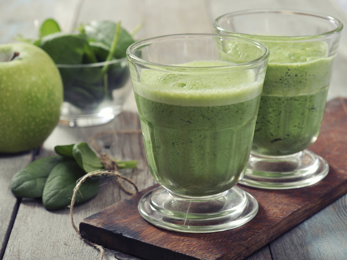 Grüner Refresher Shake - Ein gesunder Smoothie der schmeckt