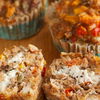 Laktosefreie Hackfleischmuffins mit Hirtenkäse