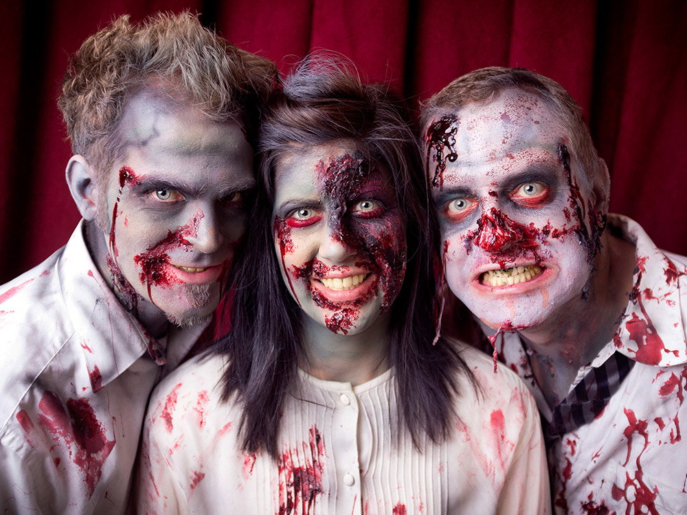 Geschminkte Gesichter für Halloween - Die besten Schminktipps zu Halloween