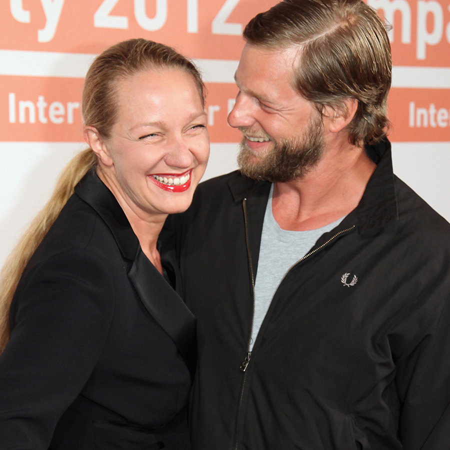 Henning Baum mit seiner Ehefrau Corinna