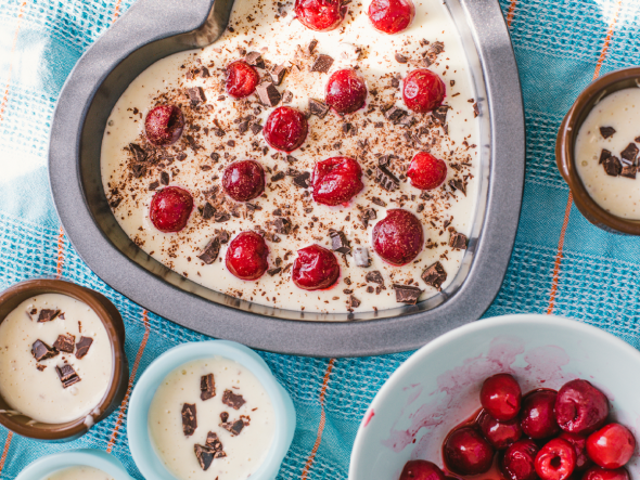 Kirsch-Quark-Torte Rezepte zum Valentinstag