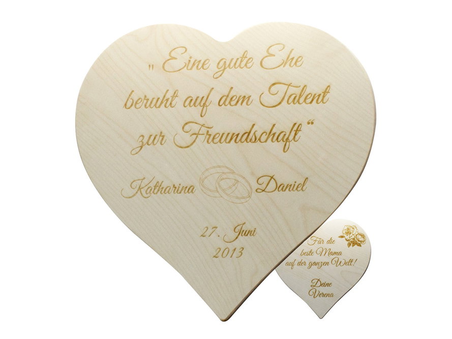 Herz aus Holz