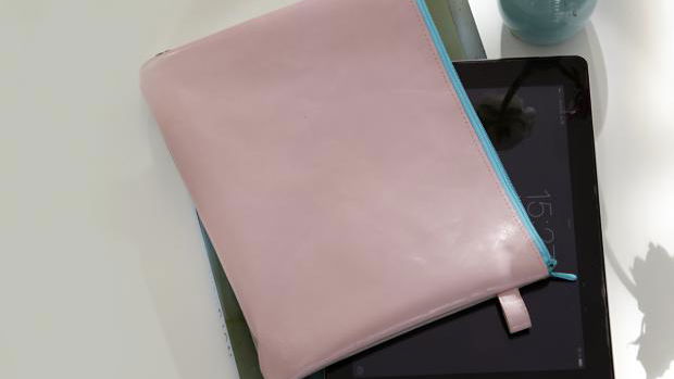 Schickes iPad-Etui aus Ziegenleder