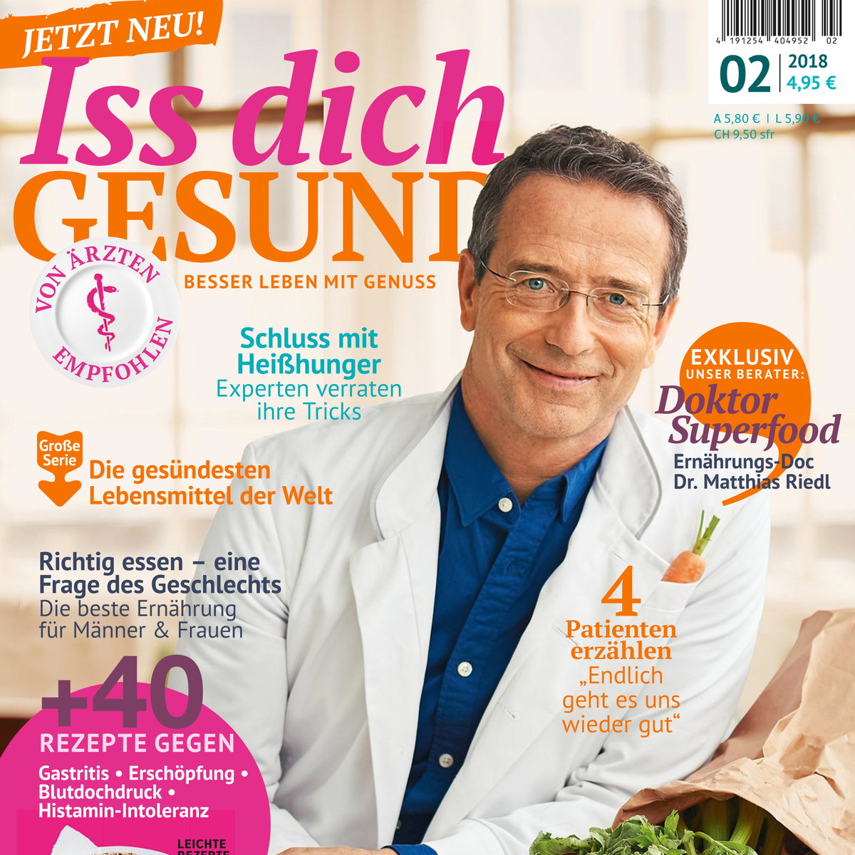 Iss dich GESUND Cover 02/2018