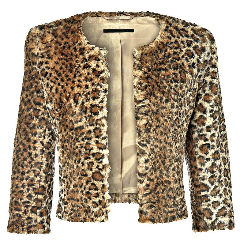 Kunstfell-Jacke von Set