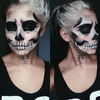 Kunstvolle Halloween-Schminke