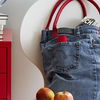 Trendige Jeanstasche