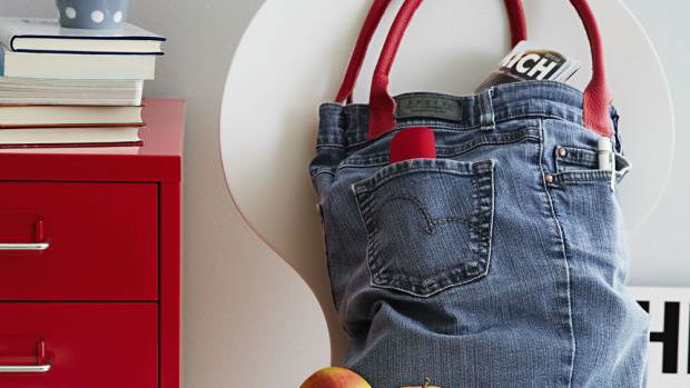 Trendige Jeanstasche