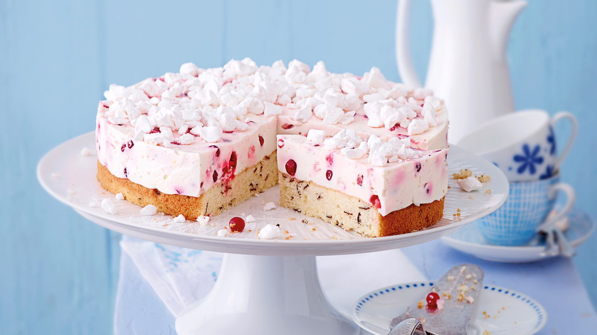 Joghurt-Johannisbeer- Torte