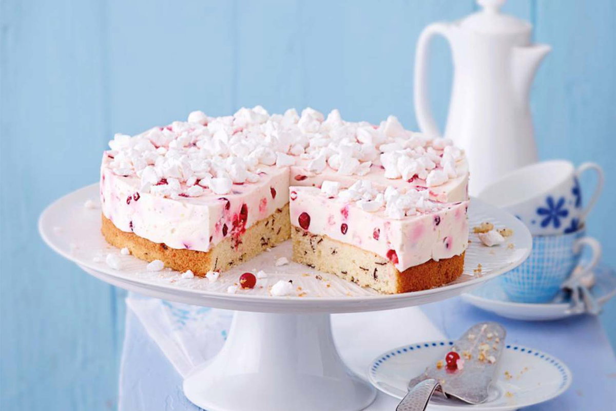 Joghurt-Johannisbeer-Torte