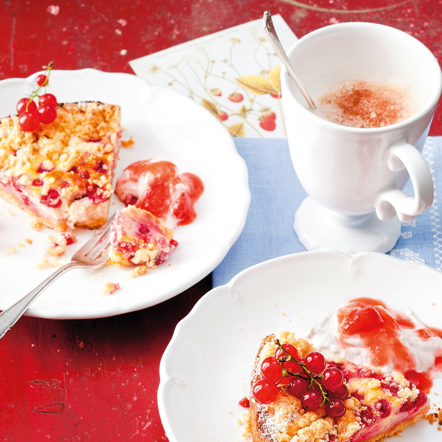 johannesbeer erdbeer kuchen