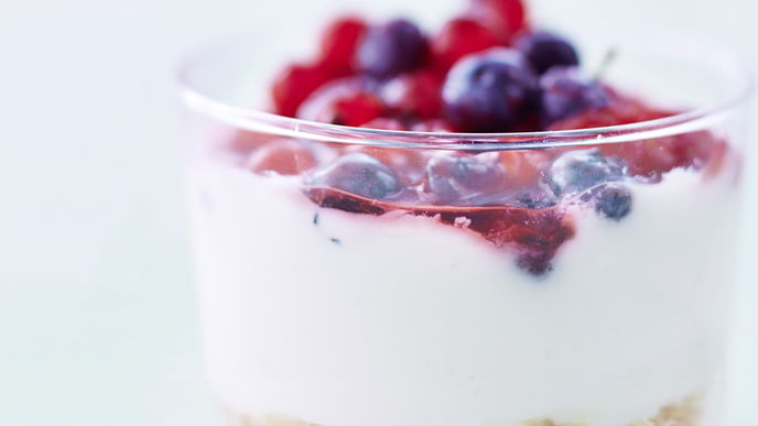 Käsekuchen im Glas 