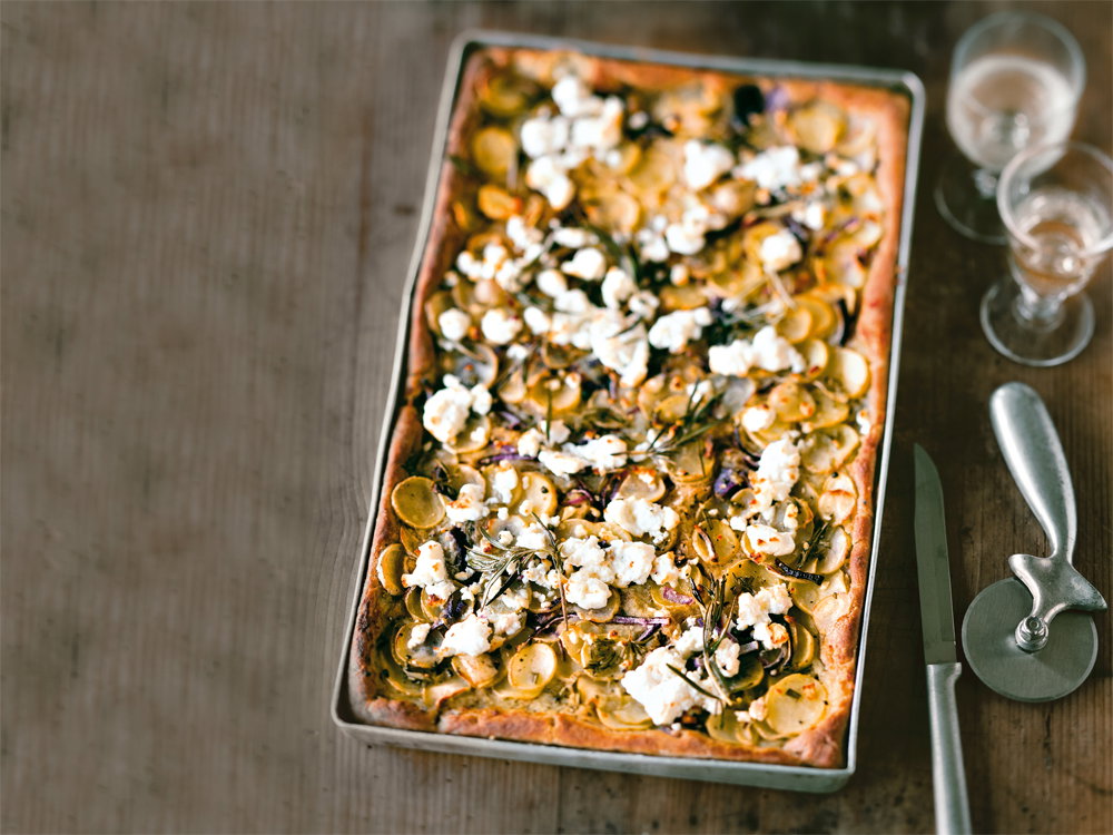 Kartoffel-Pizza