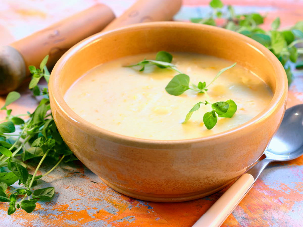 Cremige Kartoffelsuppe