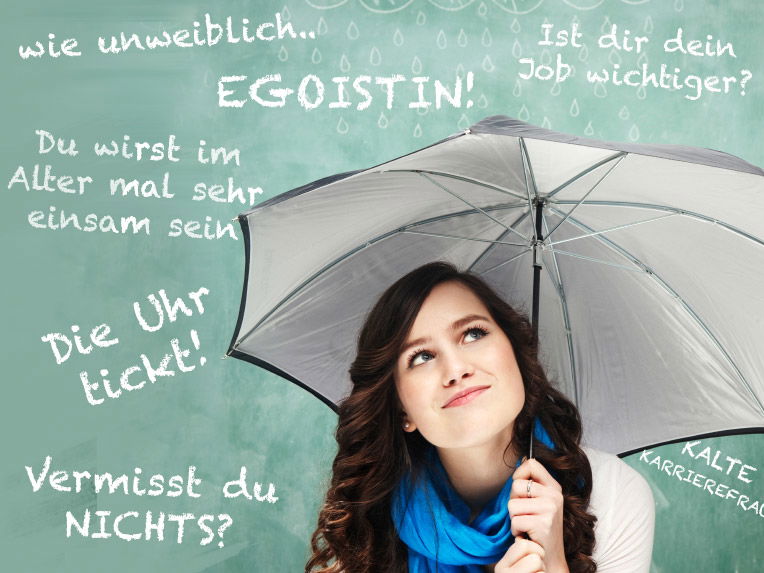 Kinderlos in Deutschland: Eine Frau möchte keine Kinder haben und schirmt Vorurteile von sich ab