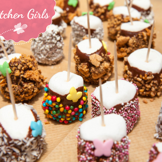 dekorierte Marshmallows