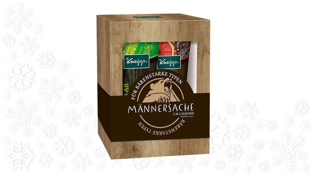 Weihnachtsgeschenke bis 10 Euro Kneipp Männersache