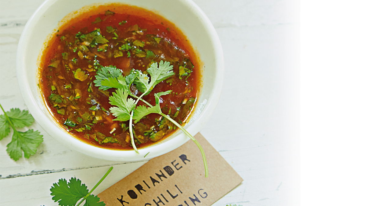 Koriander-Chili-Dressing