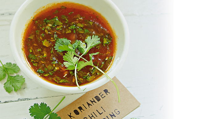Koriander-Chili-Dressing