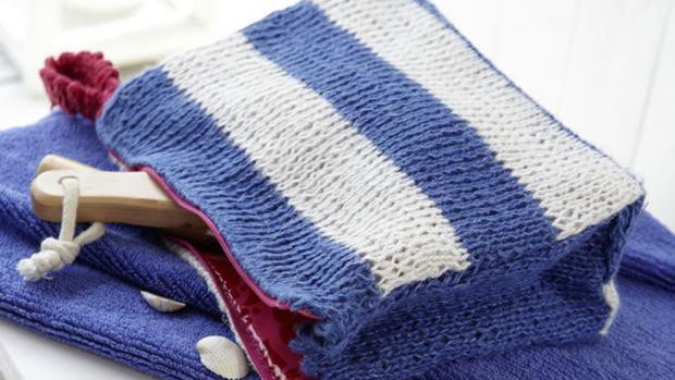 Hübsche Kosmetiktasche zum Selbermachen