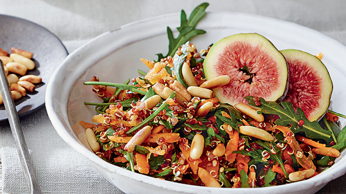 Kräuterwürziger Quinoa-Salat