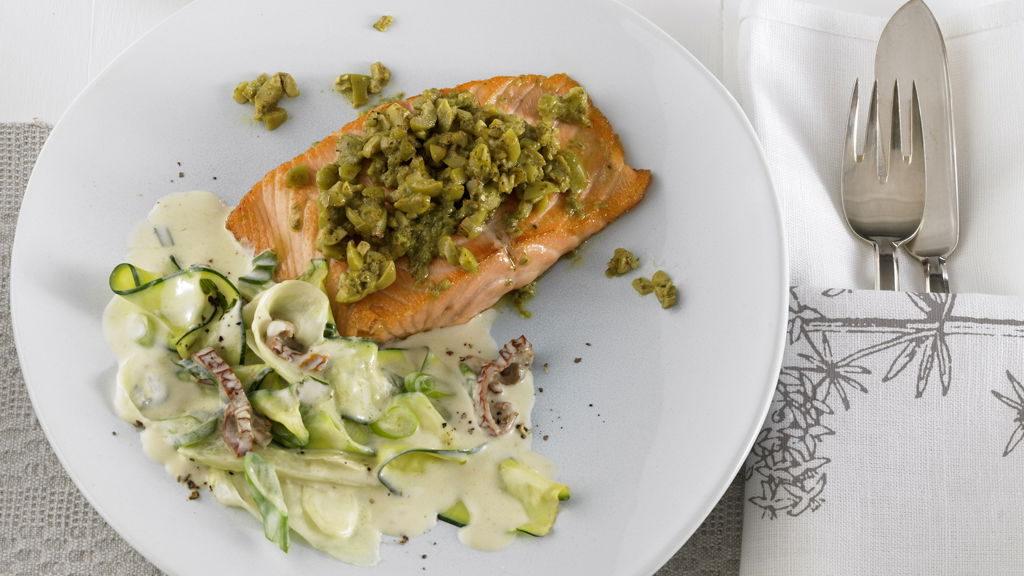 Lachsfilet aus dem Ofen