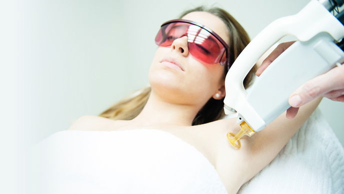 Schweißfrei durch Laser-Therapie