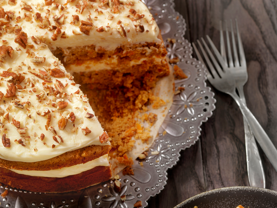 Weihnachtliche Lebkuchentorte mit Sahne-Creme