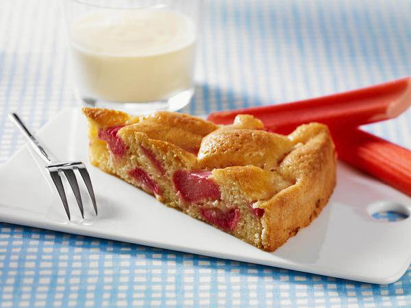 Leckerer Rhabarberkuchen