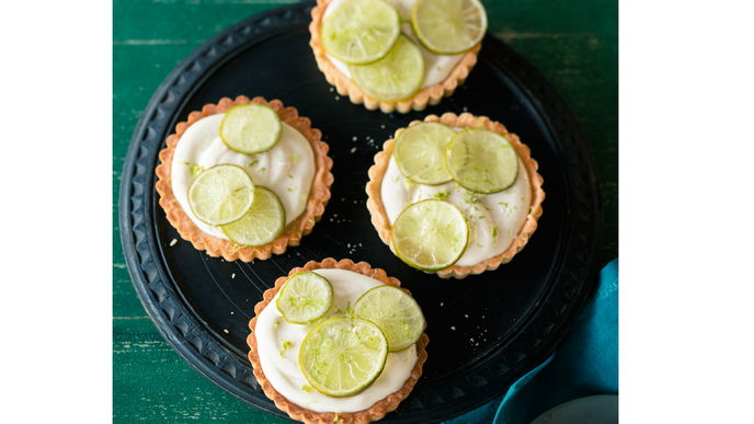 Limetten-Mascarpone-Tartelettes