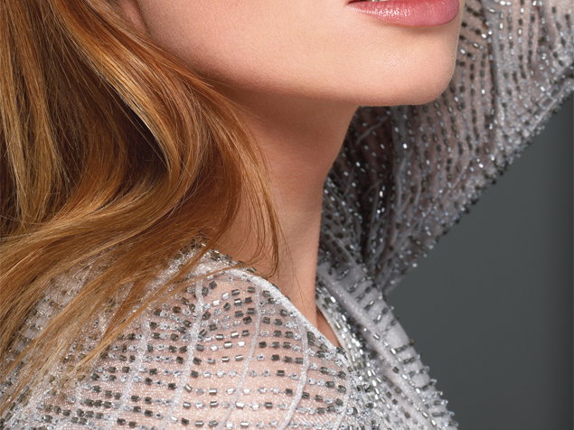 Make-up silber