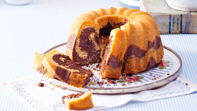 Laktosefreier Marmorkuchen