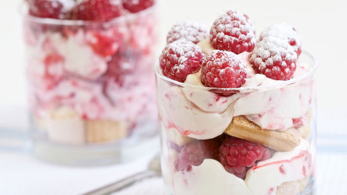 Rezept für Mille-Feuille von Mascarpone und Himbeeren