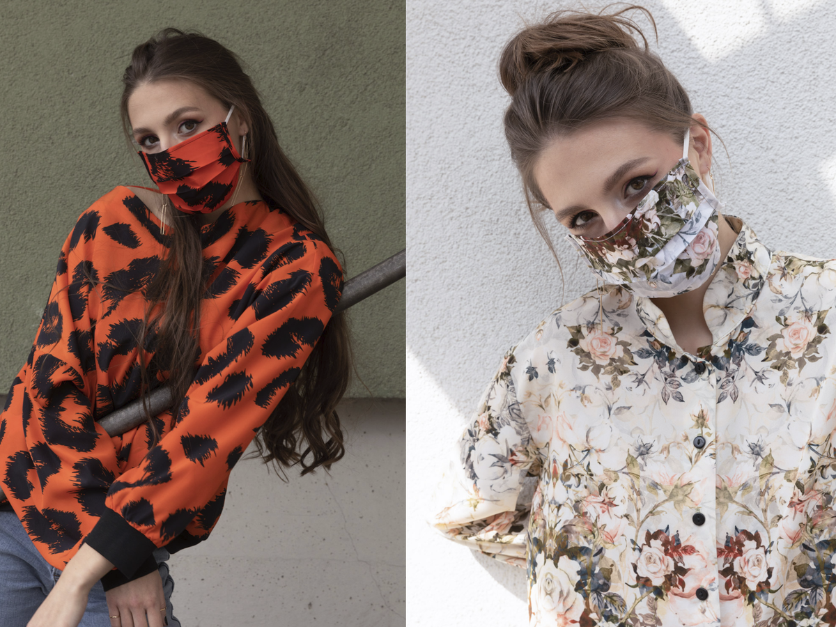 Modische Stoffmasken Rebekka Ruetz