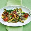 Muschelsalat mit gegrillten Zucchini