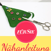 Adventskalender aus Filztannenbäumen