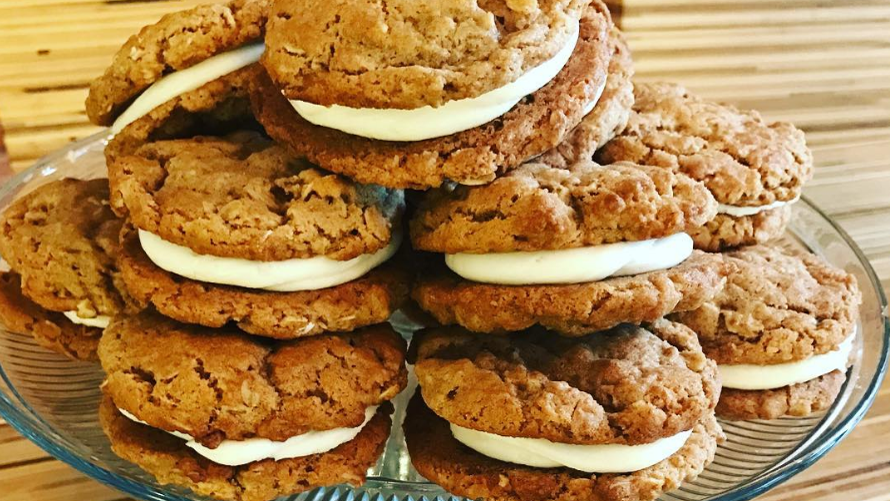 Amerikanische Oatmeal Cream Pies 