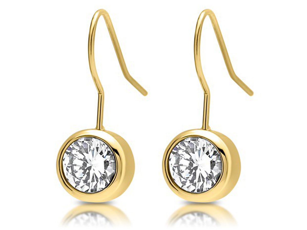 Schicker Ohrenschmuck aus Gold