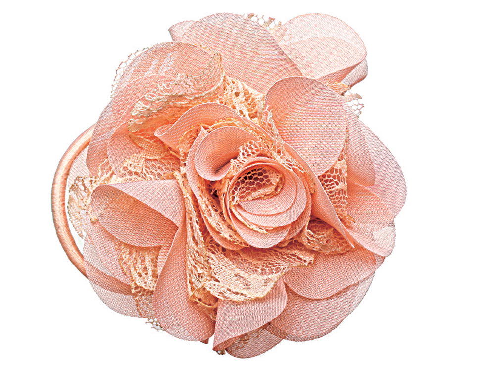 Opulente Haar Rose Gummi C&A