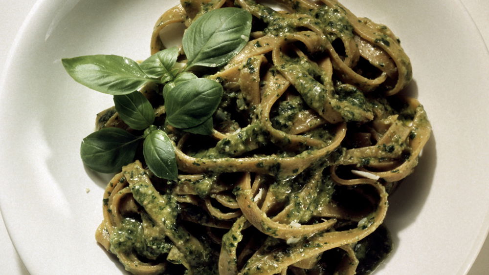 Pasta mit Pistazienpaste